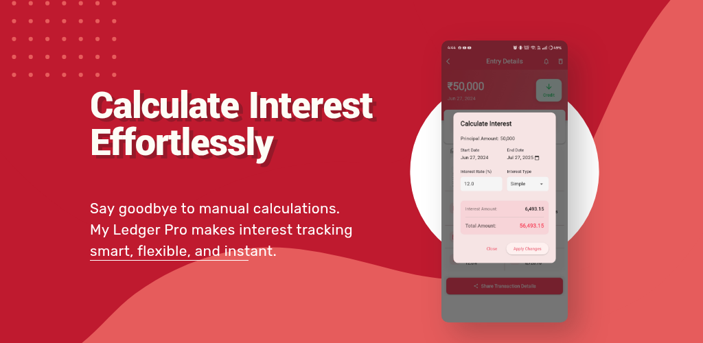 Track and Calculate Interest Effortlessly with My Ledger Pro